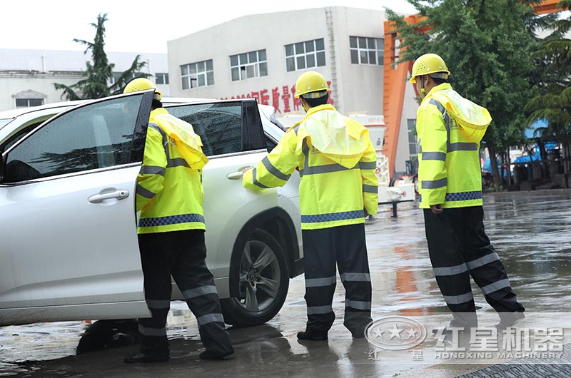 售后團隊前往山西客戶現場